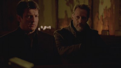 Christopher and Nathan - Castle S5E16 "Hunt"